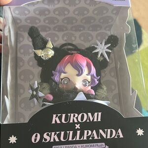 Kuromi x Skullpanda Plush Toy